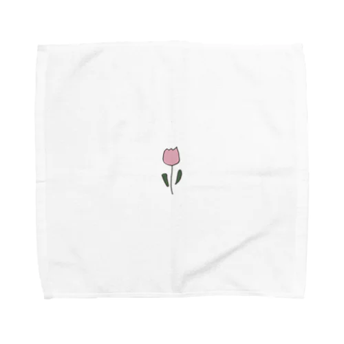 pink tulip Towel Handkerchief