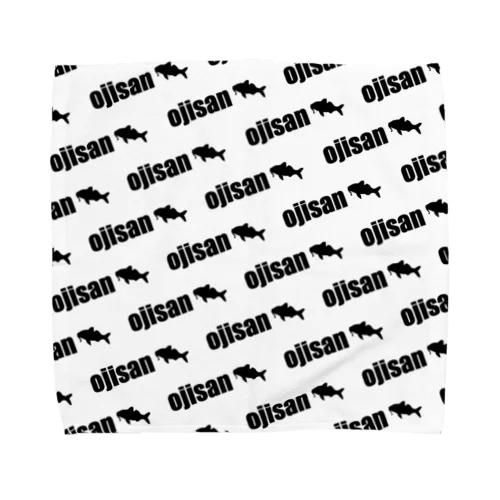 ojisan総柄 Towel Handkerchief