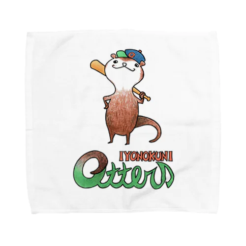 伊予国otters official goods Towel Handkerchief