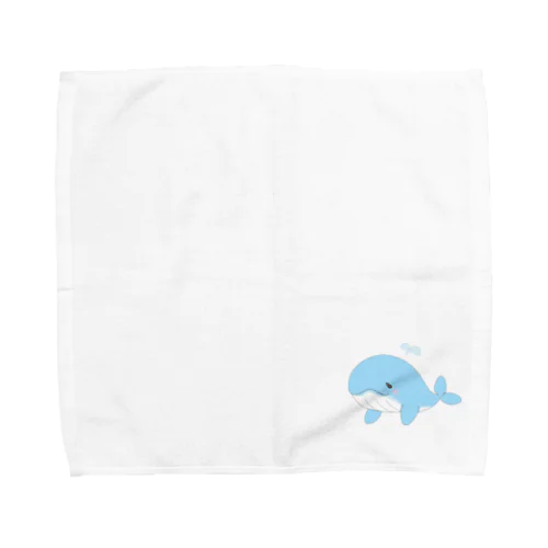 のんびりくじら Towel Handkerchief