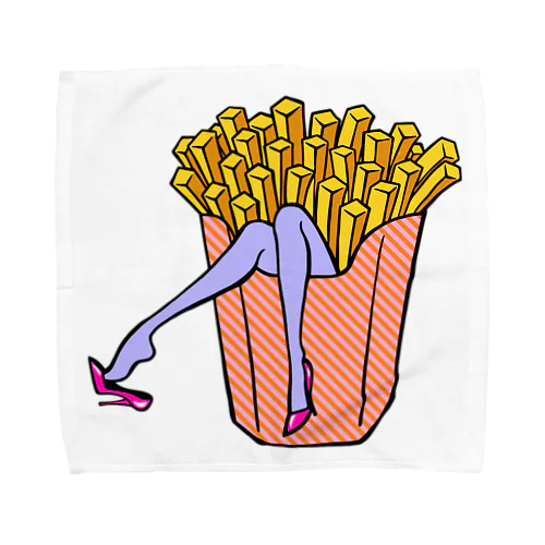 誘惑の🍟フライドポテト　 Towel Handkerchief