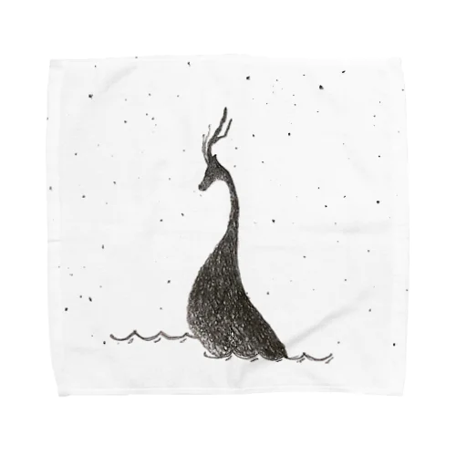 水辺の未確認生物 Towel Handkerchief