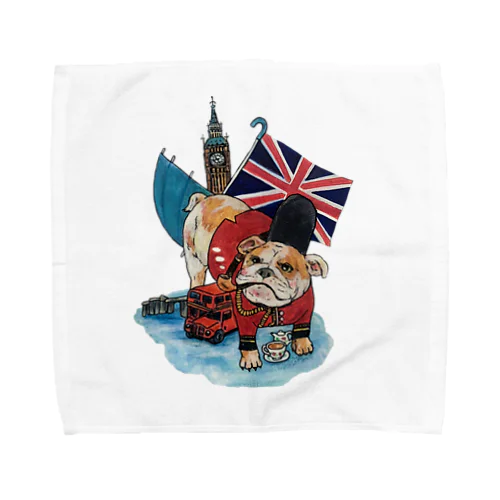 イギリス🇬🇧🐶 Towel Handkerchief