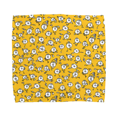 シンバルくん（大集合） Towel Handkerchief