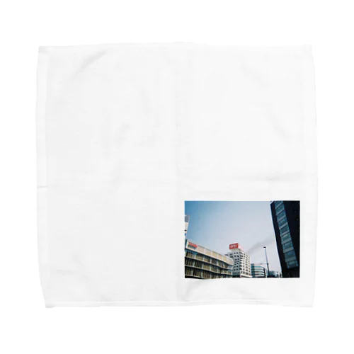 推しビル Towel Handkerchief