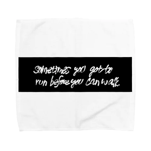 時には歩くより Towel Handkerchief