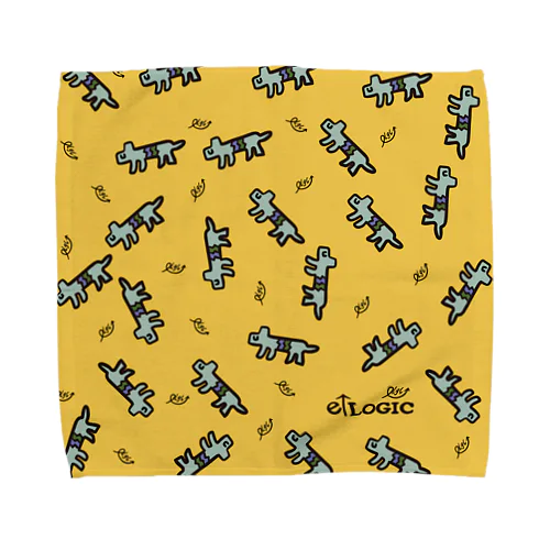 DOG ミニタオルハンカチS Towel Handkerchief