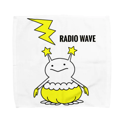 radio wave タオルハンカチ