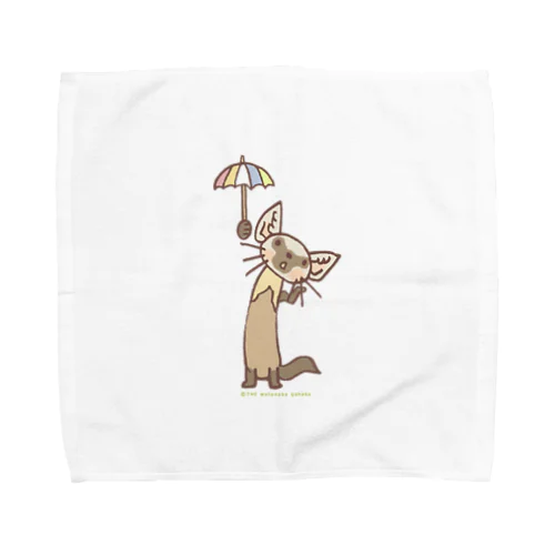 テン「雨かしら？」 Towel Handkerchief