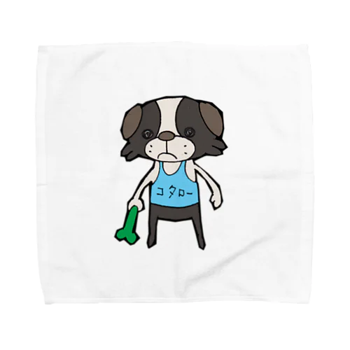 狆ワワの小太郎 Towel Handkerchief