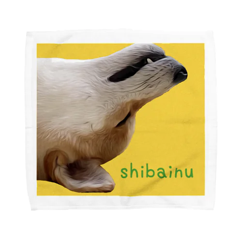 shibainu Towel Handkerchief