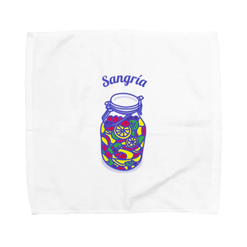 フルーツたっぷりサングリア Towel Handkerchief