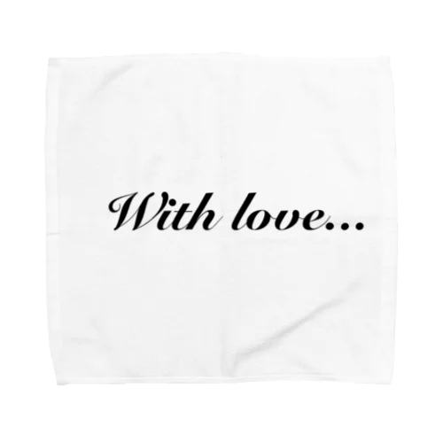 With love...  Towel Handkerchief