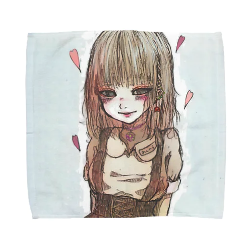 めんへらちゃん Towel Handkerchief