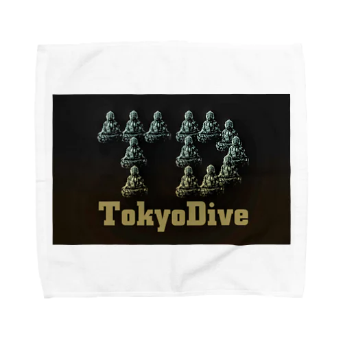 TokyoDive2ブラックボックスロゴ Towel Handkerchief