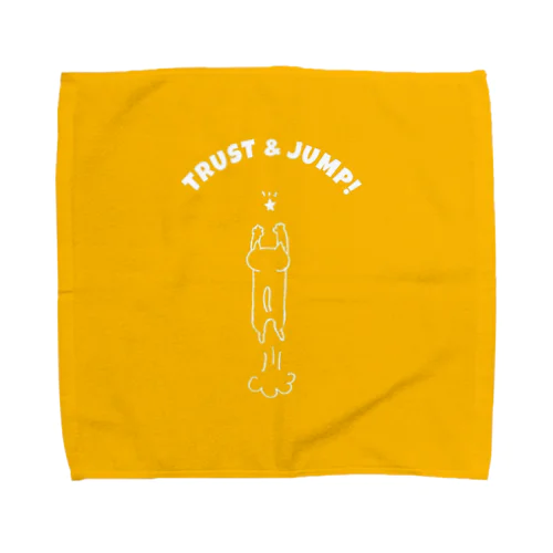 TRUST & JUMP ! Towel Handkerchief