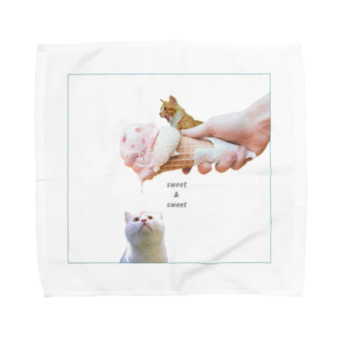 愛す猫 Towel Handkerchief