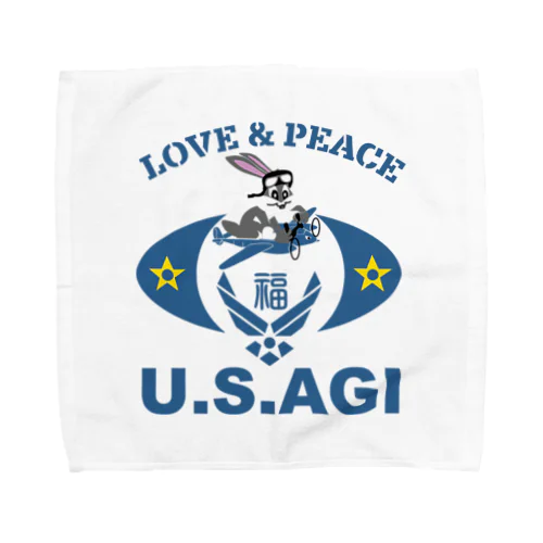 U.S.AGI(ウサギ) タオルハンカチ