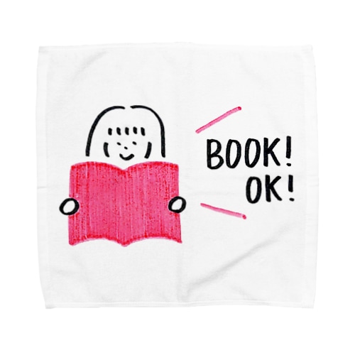 BOOK! OK! Towel Handkerchief
