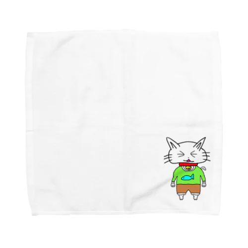 ねしゅんタオルハンカチL Towel Handkerchief