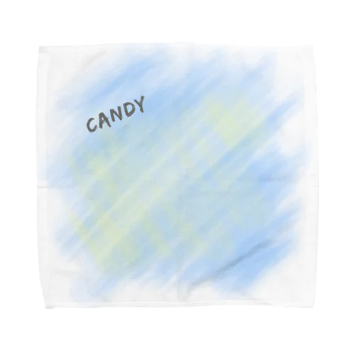 CANDY：油彩 タオルハンカチ