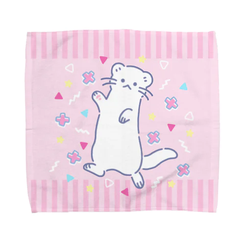 80'sファンシー系いたち Towel Handkerchief