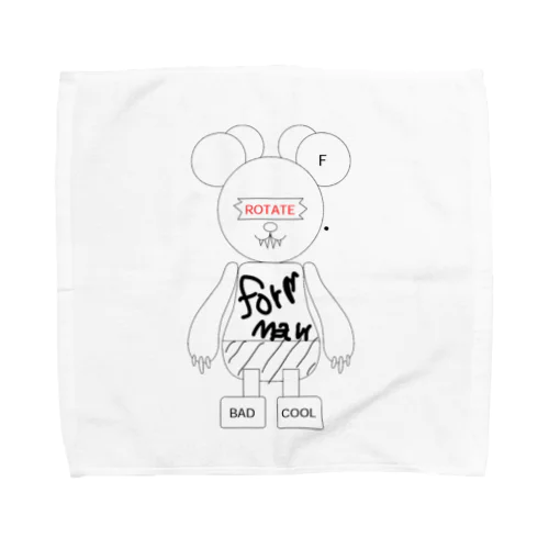 ふぉるむマン Towel Handkerchief