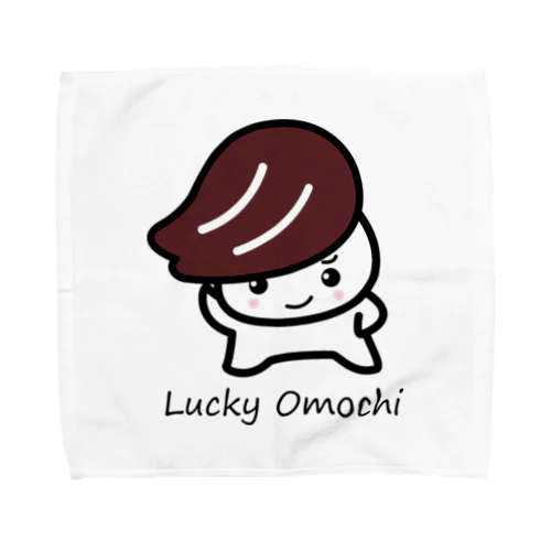 ラッキーおもち君クール（若尾はるか） Towel Handkerchief