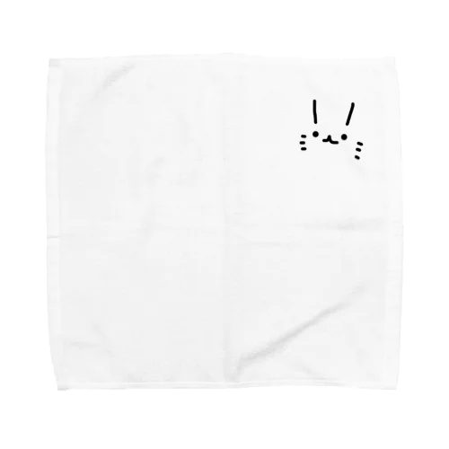 シンプルうさぎちゃん Towel Handkerchief