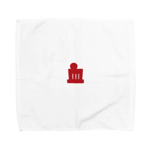 血 文字 Towel Handkerchief
