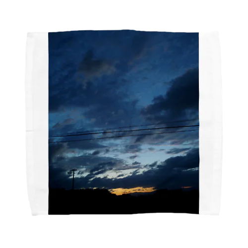 日暮れ Towel Handkerchief