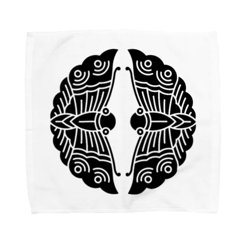 大谷刑部吉継（対い蝶） Towel Handkerchief