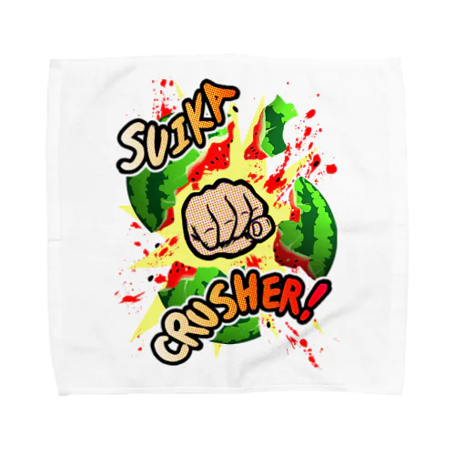 スイカ割りを極めし者 スイカクラッシャー！改 Towel Handkerchief