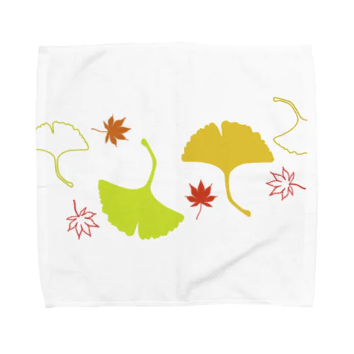 秋めき Towel Handkerchief