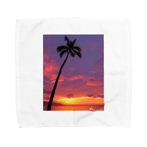 sunsetヤシの木 Towel Handkerchief