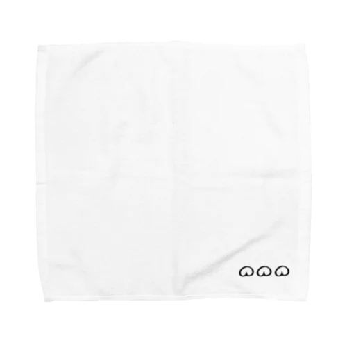 みっつのおしり Towel Handkerchief