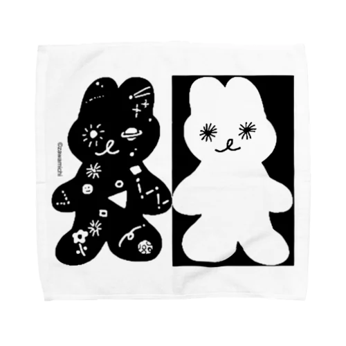 SpaceRabbit 宇宙うさぎシリーズ Towel Handkerchief