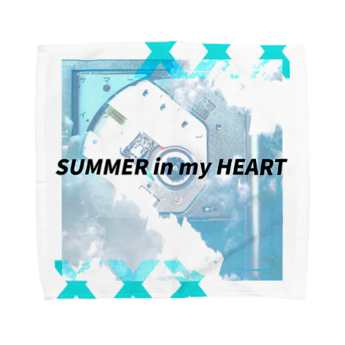 SUMMER in my HEART タオルハンカチ