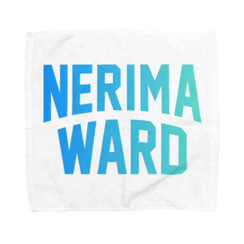 練馬区 NERIMA WARD ロゴブルー　 Towel Handkerchief