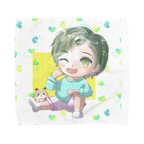 ちび男の子 Towel Handkerchief