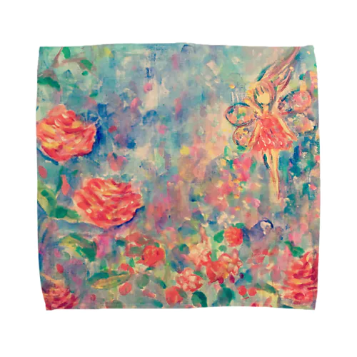 蝶よ、花よ Towel Handkerchief