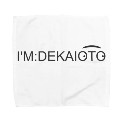 I M：DEKAIOTO Towel Handkerchief