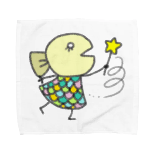 うおちゃん Towel Handkerchief