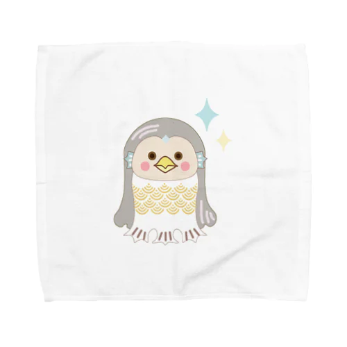 アマビエ_ヒーリング06 Towel Handkerchief