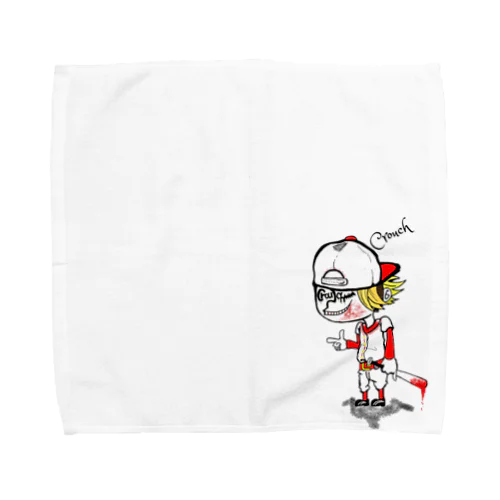 #X4 Crouch フランクTシャツ Towel Handkerchief