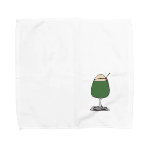 メロンフロート Towel Handkerchief