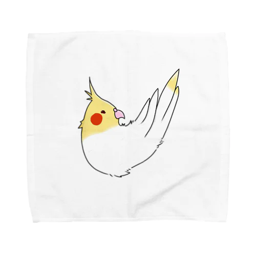 オカメインコのりんごちゃん Towel Handkerchief