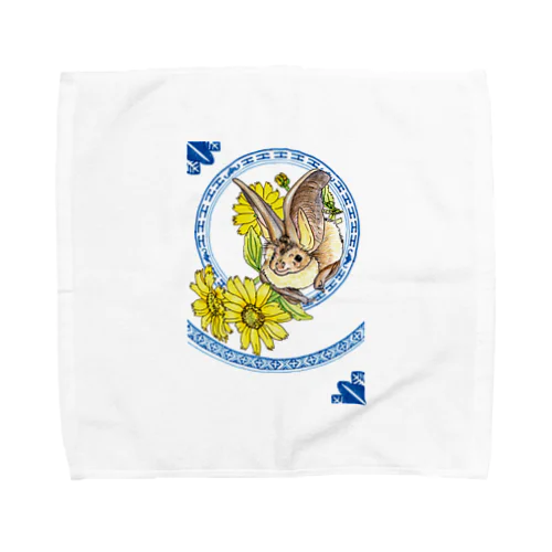 ウサギコウモリ Towel Handkerchief