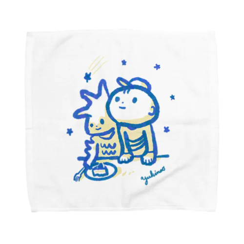 きみがほしをみてるあいだに Towel Handkerchief