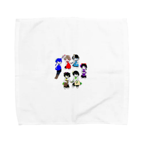 仲良し６にんぐみ Towel Handkerchief